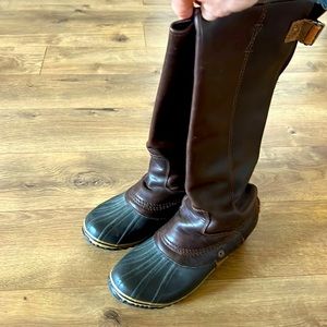 Sorel tall riding boots 8.5